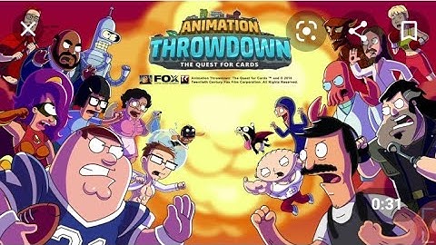 animation throwdown researching cards and battling