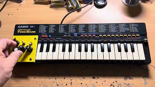 circuit bent CASIO SA-1