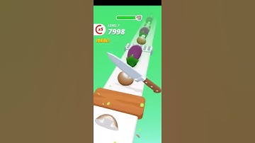 NEW SATISFYING ASMR GAME!!! 🥕🔪🍌 Perfect Slices All levels Android & iOS
