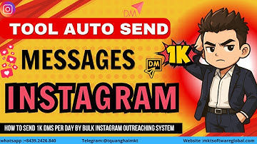 Tool Auto Send Bulk DM on Instagram | How To Send Direct Messages On Instagram