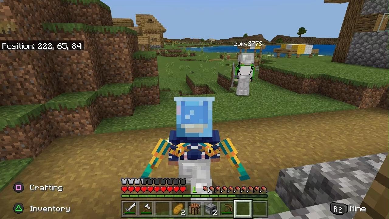 Me Playing Minecraft With my friend - YouTube