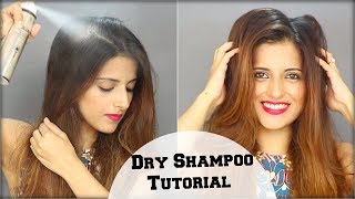 How to Use Dry Shampoo Greasy Hair & Add Volume/ Oily Hair Tips & Tricks -