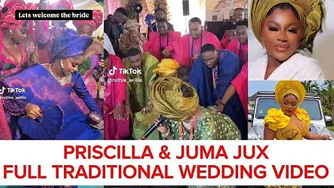Full Video of Priscilla Ojo & Juma Jux Traditional Wedding Video #jp2025