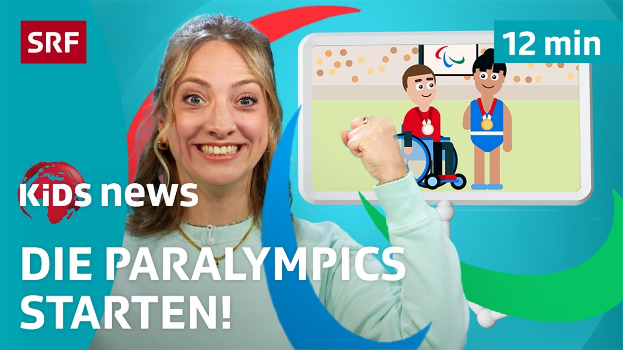 SRF Kids News: Los geht’s mit den 14. Paralympischen Winterspielen | Nachrichten für Kinder