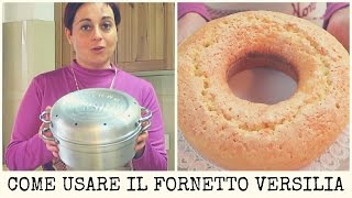 How to make a baking free donut using Versilia pot 