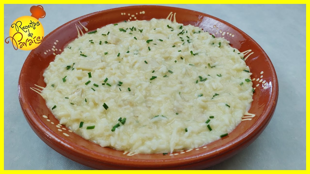 RISOTO DE BACALHAU | 🍎  Receitas do Paraíso