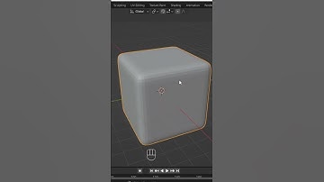 Quick Tip Smooth Shading in Blender | 2024 #blender #youtubeshorts #fyp