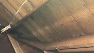 Attic door springs replacement, variation.￼