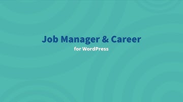 [FREE] Simple Job Board Plugin to Add and Manage Job Listings and Job Applications