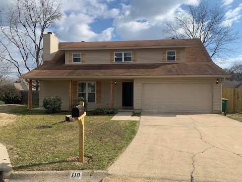 110 Willow Grove Ct., Sherwood, AR home video tour