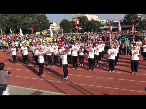 2013豐原高中45周年校慶101班進場表演
