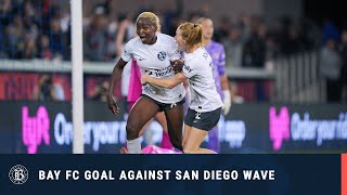 Bay FC Goal Against San Diego Wave