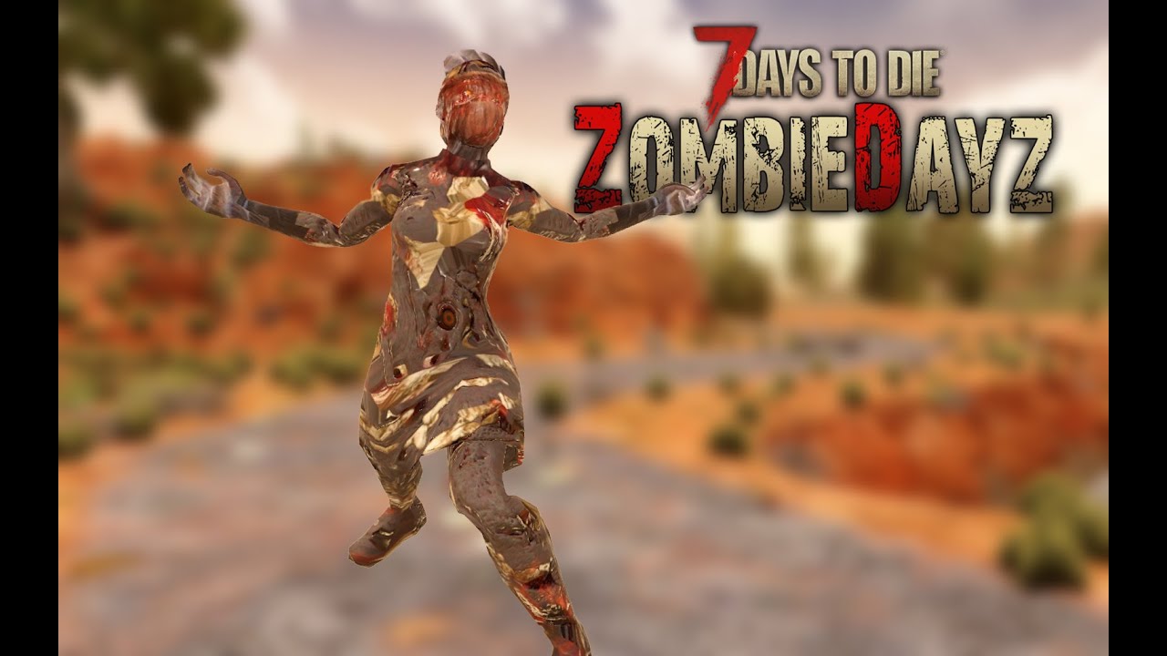 New Boss Zombie | ZombieDayZ Mod | 7 Days to Die | Part 32 - YouTube