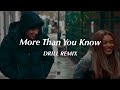 More than you know  axwell  ingrosso official drill remix