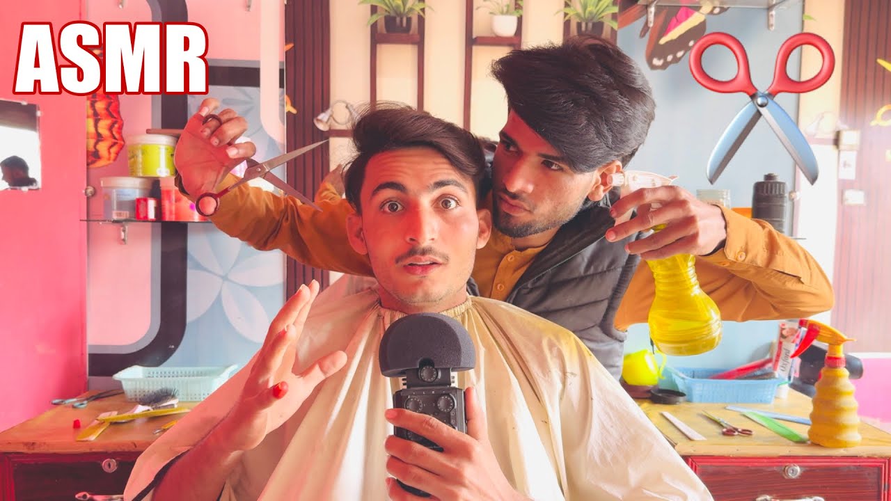 ASMR Real Barbershop Haircut For Sleep ✂️