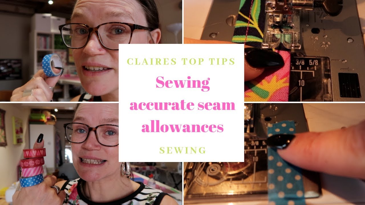 sewing box Sewing accurate seam allowances | Claires Top Tips | SEWING