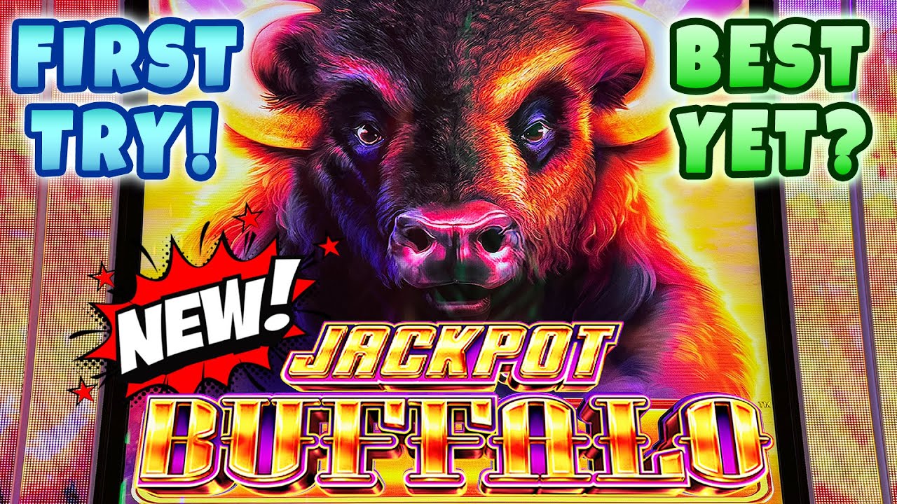 BUFFALO Slot Machine 5 COIN BONUS - 38 Free Spins 100x+ BET WIN - YouTube