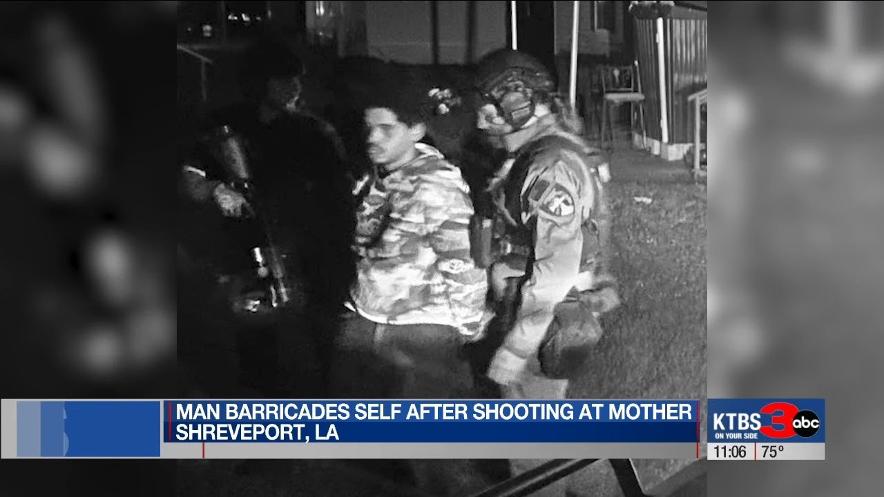 Man surrenders after barricading himself at Shreveport mobile home park ...