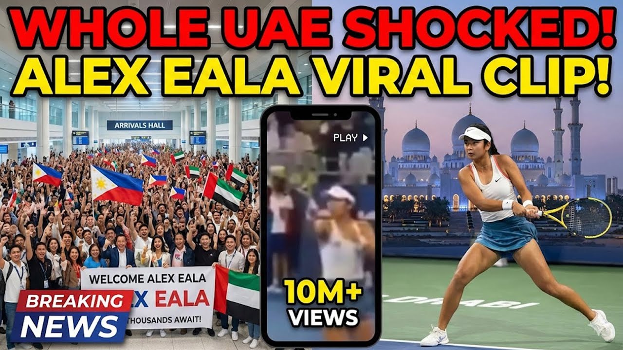 В ОАЭ! Вирусное появление Алекса Иалы поразило тысячи поклонников! 🚀🇦🇪