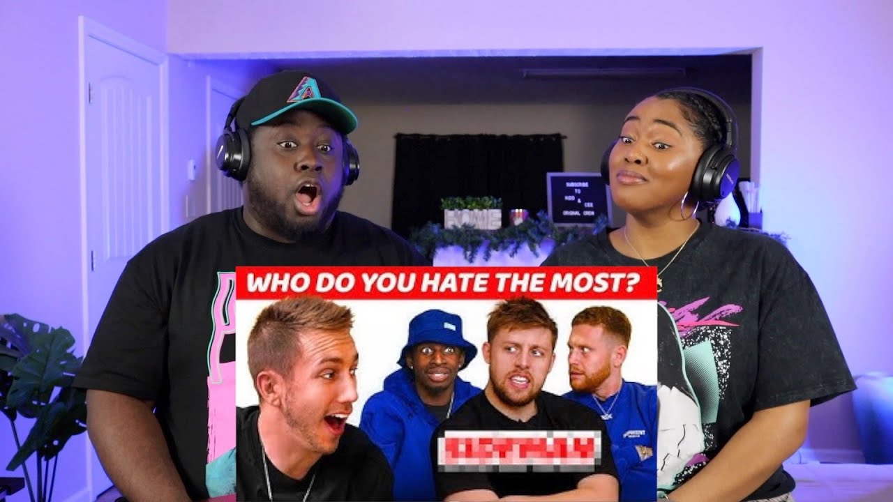 Kidd and Cee Reacts To SIDEMEN ONE WORD INTERVIEW