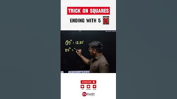 Calculation Tricks || Squares ending with 