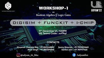 Digisim - Funckit  || Workshop 1 || Udyam
