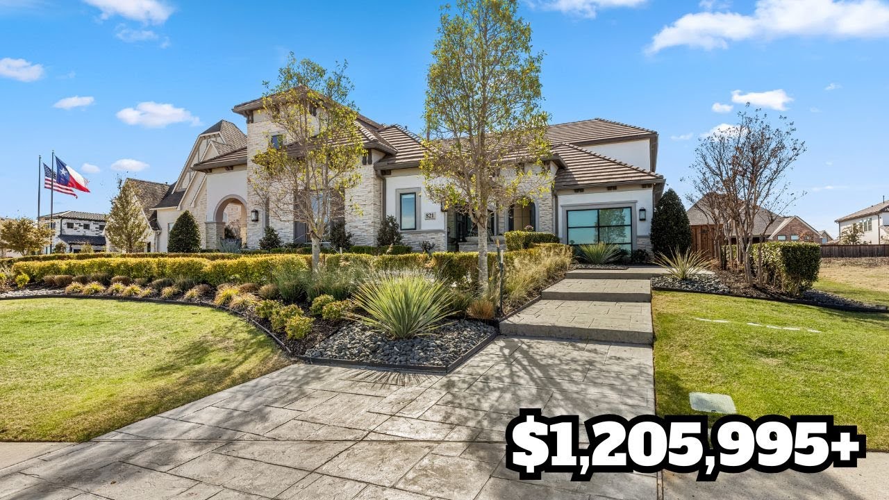 Inside a $1.2M Luxury Home in Prosper, Texas | Stunning New Construction Tour