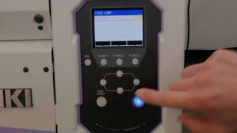 How to set up your feed calibration || Mimaki