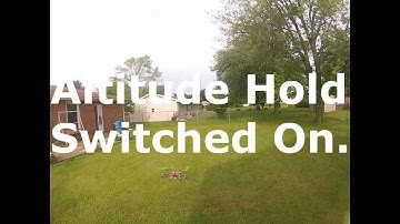 Altitude Test of the OpenPilot Revo flight controller.