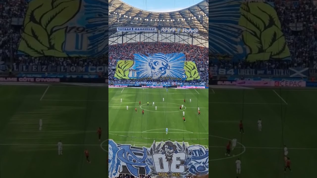 Marseille Commando Ultra (Virage Sud Chevalier Rz) one of the most famous hooligan gangs in football