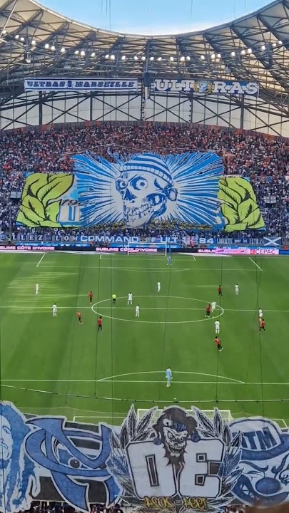 Marseille Commando Ultra (Virage Sud Chevalier Rz) one of the most famous hooligan gangs in football