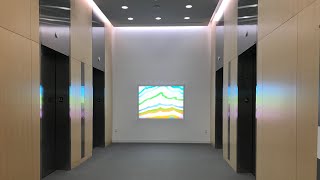 Schindler 5500 R Elevators at Taussig Cancer Center, Cleveland Clinic, Cleveland, OH