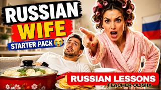 Russian Wife Starter Pack 😭 | Learn REAL Russian