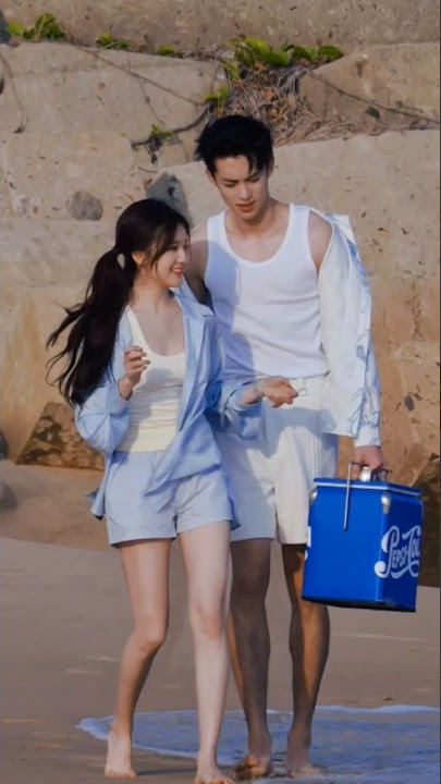#zhaolusi and #dylanwang shooting in Sanya #shorts #cdrama #kdrama #foryou
