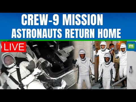 NASA Live Stream: Crew-9 Mission Astronauts Return Home LIVE Updates | Space X Mission LIVE Episode cover