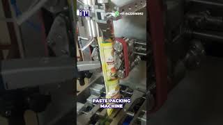 Tomato sauce, cheese sauce, mayonnaise automatic pouch packing machine #packingmachine