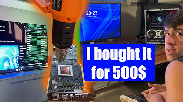 Fixing a 500$ "Broken" Gaming PC with GREEN LINES on the screen?