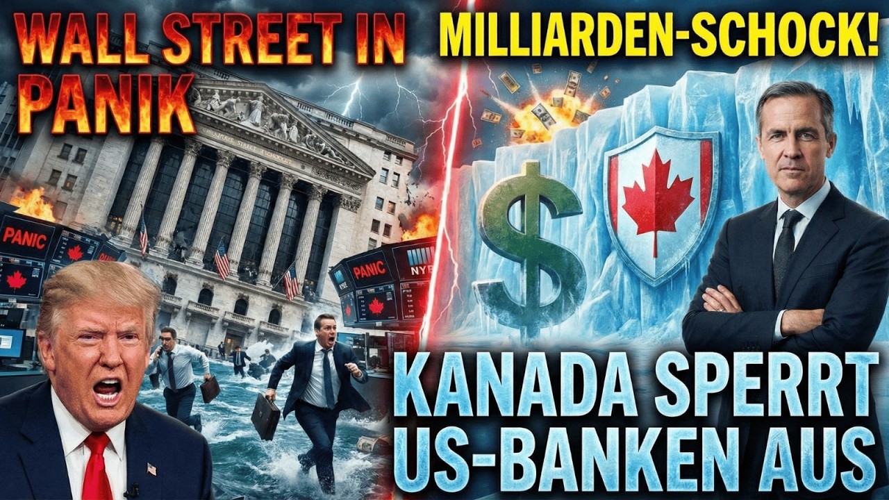 🚨 WALL STREET IN PANIK Kanada sperrt US Banken aus! Der Multi Milliarden Schock 💸