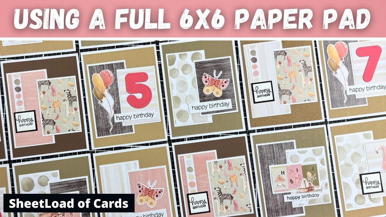 using every piece! | March 2025 SheetLoad of Cards