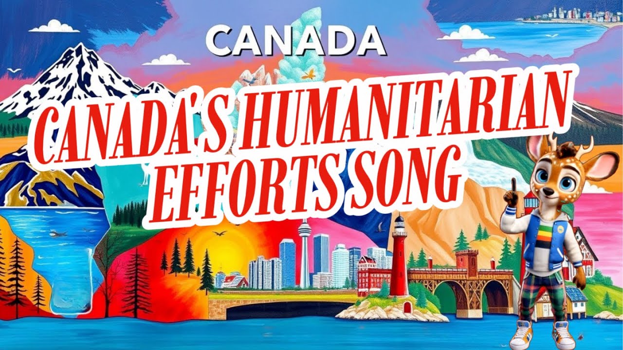 Canada's Humanitarian Efforts Song - Music Video for Kids!