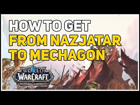 How to get from Nazjatar to Mechagon WoW Horde
