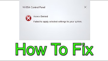 How To Fix Nvidia Settings Not Saving Or Changing On Their Own