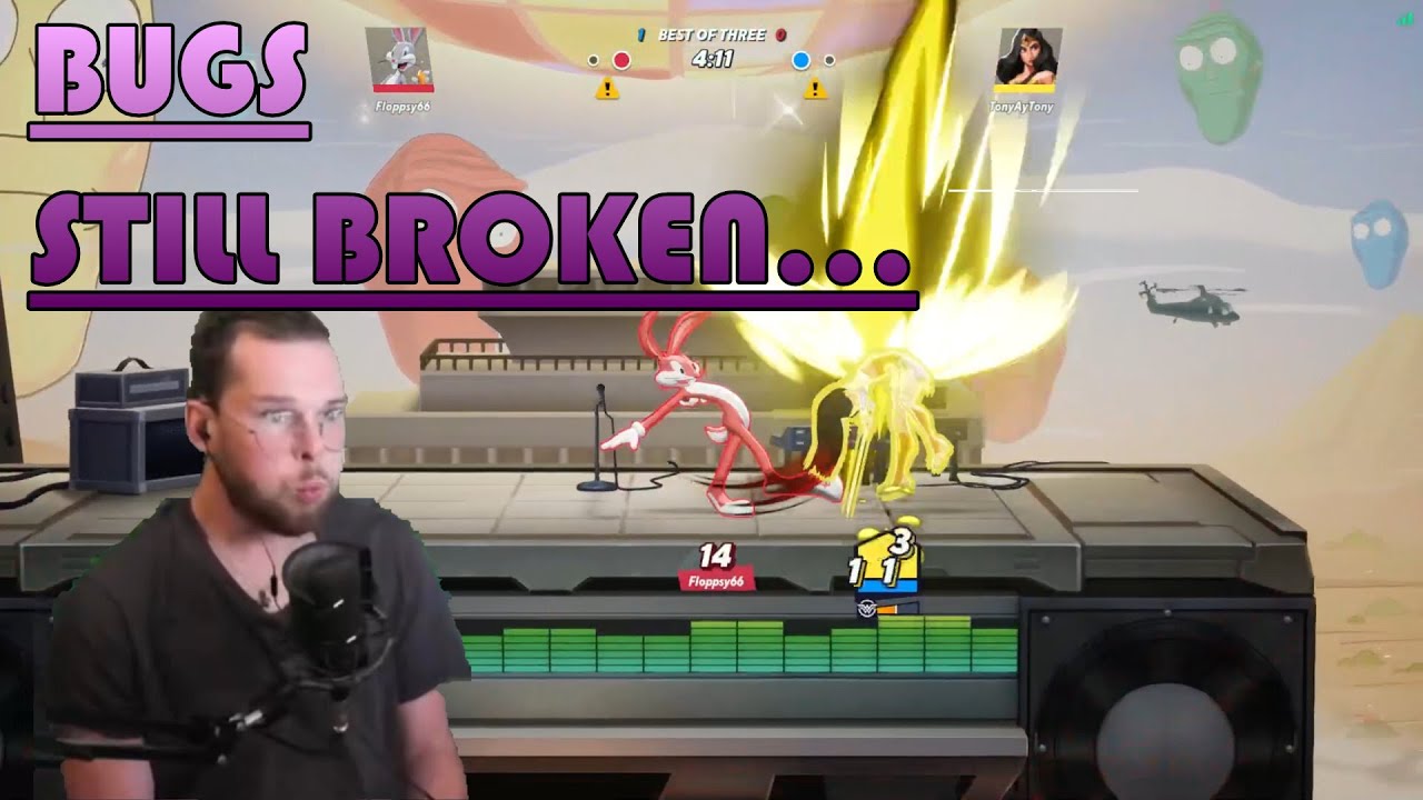 BUGS STILL BROKEN??? - MOC - Wonder Woman (Multiversus Gameplay) 