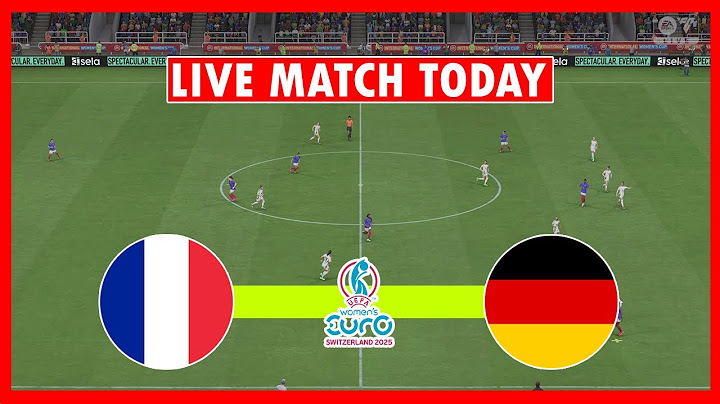 🔴 France vs Germany LIVE ⚽ Women's EURO - Quarterfinal | LIVE Match Today
