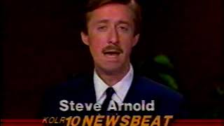 Kolr-Tv Ch 10 Cbs Springfield Mo Opening Of Kolr 10 Newsbeat Back In The Winter Of 1986