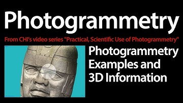 Photogrammetry Examples and 3d Information