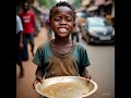 A Nigerian boy begging on the street