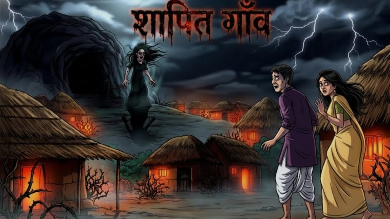 शापित का गांव का रहस्य in Hindi story || The Dark Secret of the Cursed Village story|| horror story 