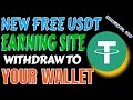 Earn free USDT daily no invest needed