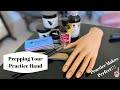 How to Prep Your Practice Hand | Self-Teaching Acrylic Nails | Beginner Friendly